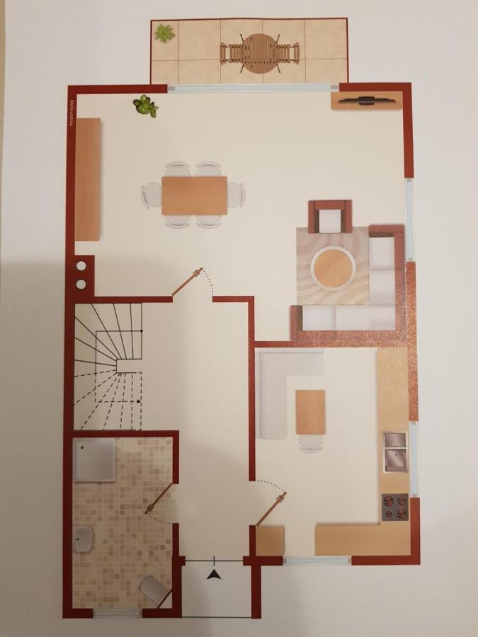 Ferienhaus Taucherperle Hemmoor Екстер'єр фото